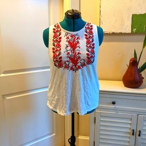 Lucky summer embroidered shirt